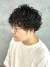 【パーマ好きおススメ】　メンズカット＋オーダー率No.1波巻きパーマ￥11000