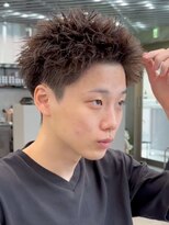 エルマーク 枚方(L-MARK)&nbsp;スパイキーショートザクザクショートアップバングツーブロック