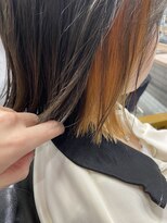 モク(mok)&nbsp;切りっぱなしボブ×イヤリングカラー