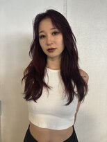 レコ 渋谷(LECO)&nbsp;ワインレッドカラー