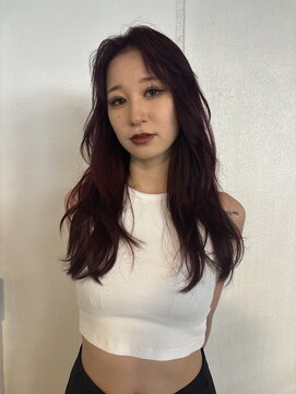 レコ 渋谷(LECO) ワインレッドカラー