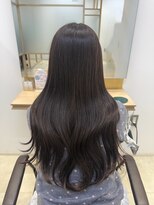 トッカ ヘアアンドトリートメント 仙台店(tocca)&nbsp;柔らかい雰囲気のグレージュブラウン