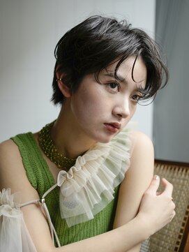 シオン(shion) 似合わせカットマロンベージュメルティカラー_29603