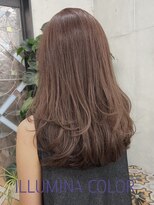 ヘアー ミッション 心斎橋店(hair Mission)&nbsp;イルミナカラー/アースコレクション/透明感ブラウン/艶髪