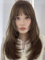 ヨロ 小岩(YOLO) ハイライトレイヤーカットダブルカラーイルミナカラー縮毛矯正