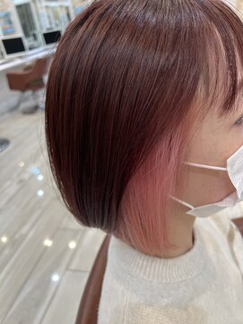 ティンク センター南 (Tink) ☆ペールピンクでイヤリングカラー☆