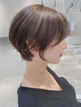 バサ 花小金井店(BASSA) ショートカット×ひし形ショートボブ×前髪あり20代30代40代 a