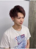 波巻きツイストスパイラルパーマ/フェザーパーマ/眉毛/メンズ
