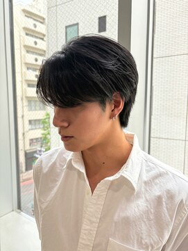 ユーフォリア 渋谷グランデ(Euphoria SHIBUYA GRANDE) メンズセンターパート  20代  海外風ヘア   Syuri