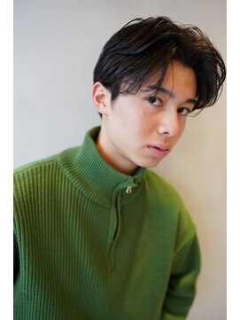 ニコ トウキョウ 渋谷(nico TOKYO) センターパートニュアンスパーマ