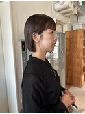 ナチュラルストレートボブ