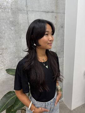 ボンズサロン オモテサンドウ(BONDZSALON OMOTESANDO) 大人レイヤー×顔まわりレイヤー×バタフライカット【表参道】