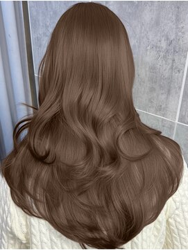 アマトウキョウ アユンチェ(AMA TOKYO×AYUNCHE) 韓国ヘア　2wayバング  レイヤーカット くびれヘア  顔周り