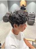 強めメンズパーマ
