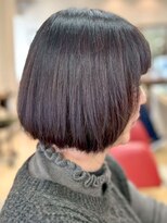 ヘアークリアー 蕨&nbsp;扱いやすい◎大人可愛い切りっぱなしボブ