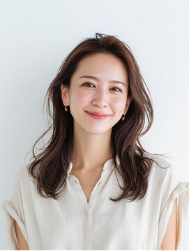 e.m.a プレミアムビューティーサロン 栄駅店(e.m.a PREMIUM BEAUTY SALON) レイヤーカット/イメチェン/外ハネボブ/美髪/ワイドバング/髪型