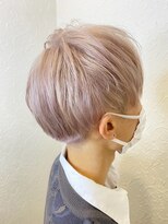 シェリー(Che'ri)&nbsp;ラウンドマッシュ×ホワイトベージュ(山崎)