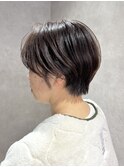 着物ヘア/ダークアッシュ/カット/鶴ヶ峰SK12