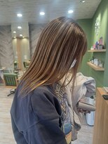 ジプソ(Gypso Hair salon)&nbsp;ゴールドベージュハイライト