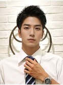 清潔感◎束感アップバング！刈り上げショートで大人メンズ