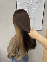 プライズ 所沢プロぺ通り店(prize)&nbsp;春カラー◆インナーカラー/ミルクティー/顔周りレイヤー◎所沢