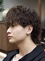 ノードオム 栄(NODE HOMME)&nbsp;シャドウパーマニュアンスパーマ波巻きスパイラルパーマ名古屋栄