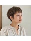 ショートバング大人ショート　20代 30代 40代 50代 60代　ミセス