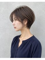 アイシー 関内(ICY)&nbsp;(ICY土屋)ショートヘアショートボブ前髪なし長めショート