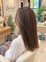ウルッシュ(Urlush) 白髪ぼかしハイライト×ナチュラルブラウン