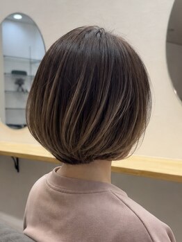 シッポヘアー(SHIPPO HAIR)の写真/星ヶ丘NEW OPEN♪気になり始めもしっかり染めたい方も◎頭皮に優しい薬剤を使用◎通いやすい価格も嬉しい♪