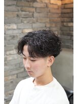 ヴェルゴ 高松店(vellgo)&nbsp;ラウンドマッシュウェーブパーマ刈り上げショート