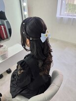 ルノンルージュ(Renon Rouge)&nbsp;ハーフアップ