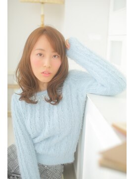 ヘアデザイン ラポール 茨木店(hair design Rapport) イノセントプラチナマーメイドアッシュでリラックスムード