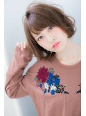 *LOREN*田中美保さん風*フェミニンカジュアル小顔ミディアム