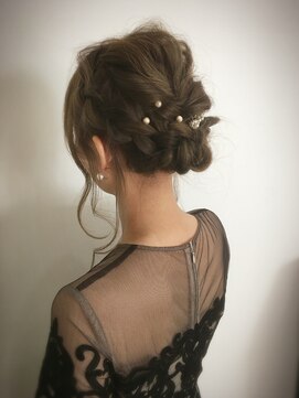 S4ヘアープロデュース(S4 hair produce) 【S4】編み込み×フルアップ