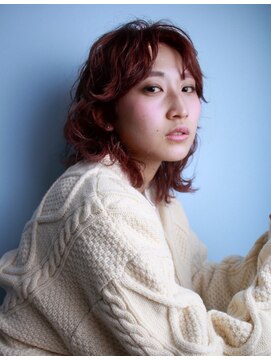 グラスペディア(graspedia) チェリーレッドウルフm