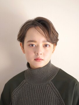 パール(PearL) 《PearL》ハンサムマッシュショート×くすみベージュ