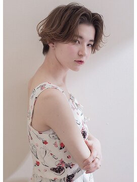ジリッタ(JILI.TA) 【JILI.TA京都】大人可愛いハンサムショート小顔ベージュカラー