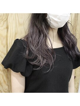 デコヘアーフラッペ(DECO HAIR frappe) ラベンダーグラデーション