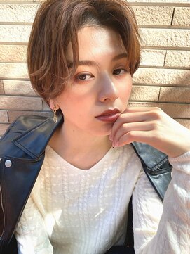 グレース(GRACE) 小顔センターわけショートヘア*担当坂本