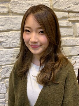 ノイ(neu) ゆるふわカーキグレージュ【静岡/髪質改善/オーガニックカラー】