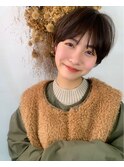 【アフロート 】女性らしい柔らかマッシュショート