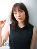 【前髪にオススメ】カット＋ポイント縮毛矯正（顔周り+￥500）