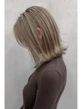 ギークス(GEEKS) 【GEEKS渋谷】ハイライトカラー/キャラメルベージュ/20代30代