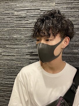 ヒロギンザ 恵比寿店(HIRO GINZA) ツーブロックビジネスショートレイヤーかき上げコンマヘア