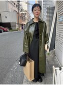 黒髪のシンプルショート