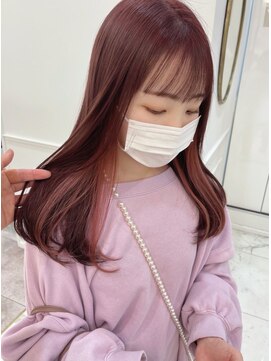 リルミー(Lilme) ショコラピンク＋ベビーピンク　インナーカラー　＊Lilme＊