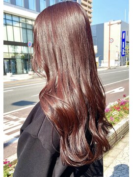 ボアップ 新居浜店(boappu) #カラー#カシスピンク#ブリーチ