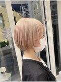 ベージュ/ピンクベージュ