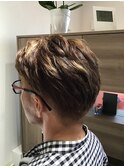 ツーブロックパーマヘア